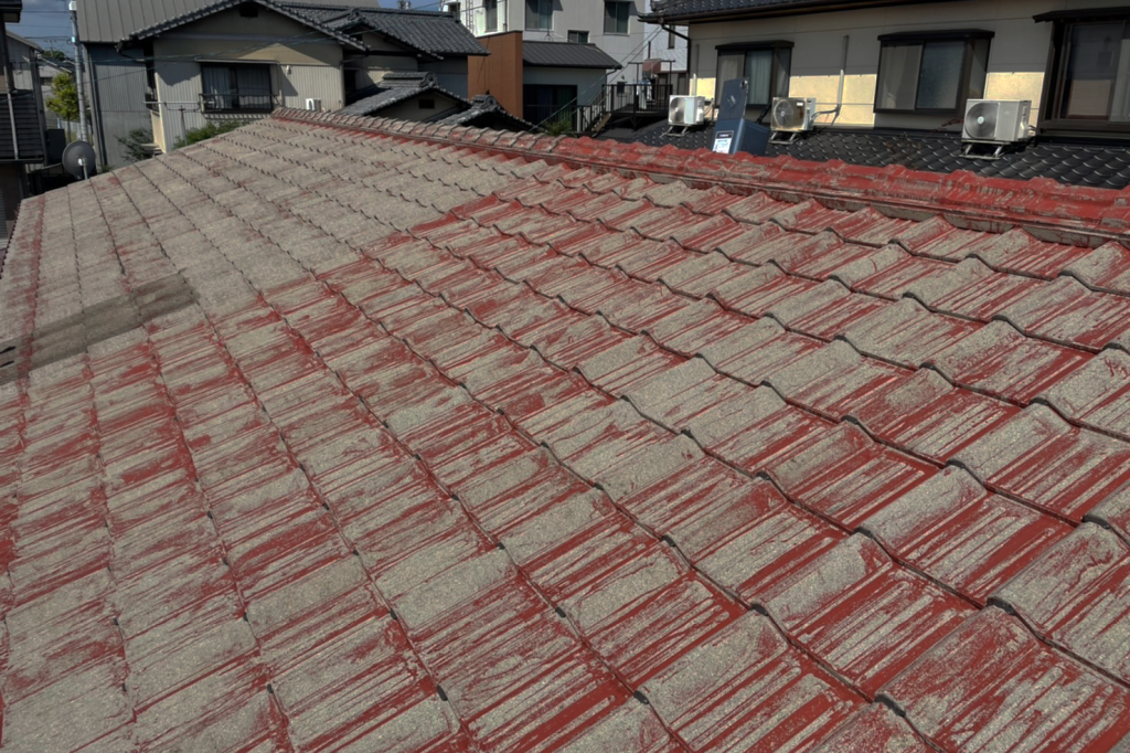 屋根塗装前画像